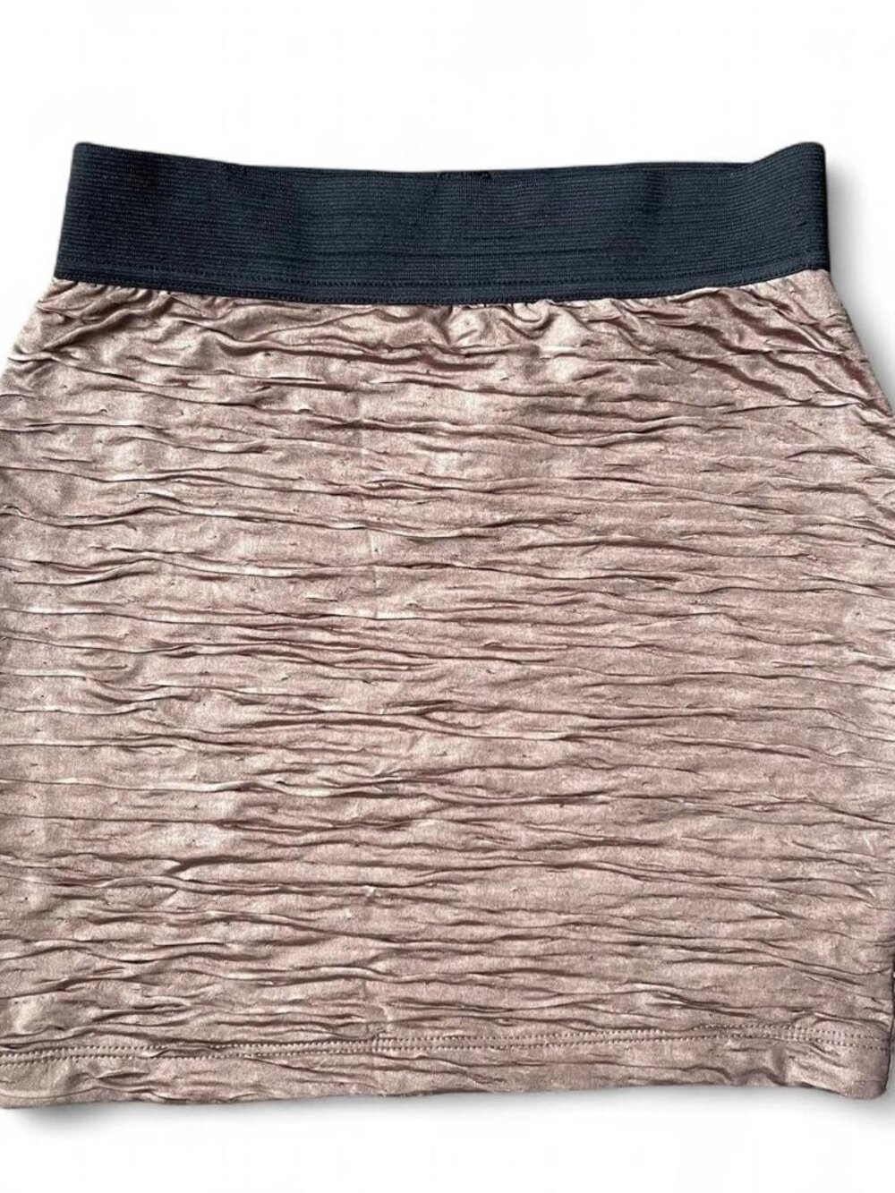 Small Mini skirt Gold metallic Charlotte Russe skirt #glam